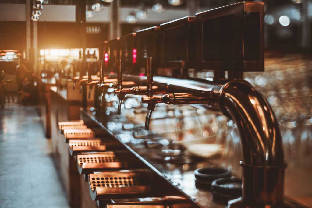 KBC craft beer taps at Lock 13